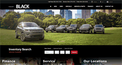 Desktop Screenshot of blackautomotivegroup.com