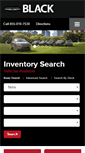 Mobile Screenshot of blackautomotivegroup.com